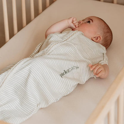 Mini 3/6 M - Cotton - Green Stripes