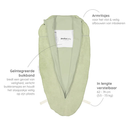 Mini 3/6 M - Teddy - Olive