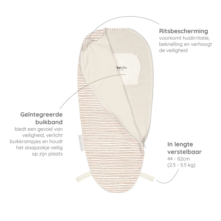 Piep - 0/3 M - Cotton - Hazel Stripes
