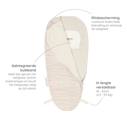 Piep - 0/3 M - Cotton - Hazel Stripes