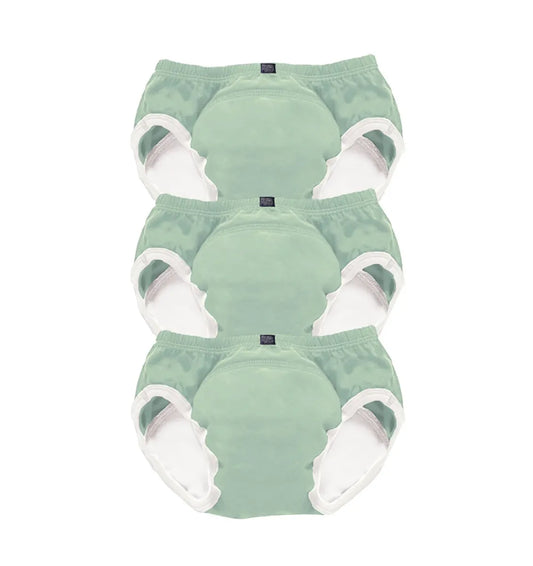 Sage Green Organic My Little Training Pants