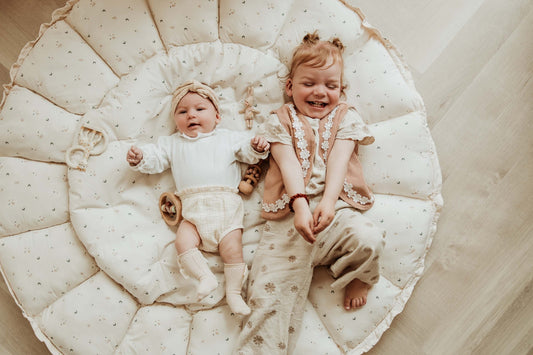 Organic babyspeelkleed & cocon - moon