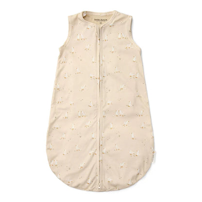 Slaapzak zomer – Beige – Maat 90 cm – Newborn Naturals – Little Goose