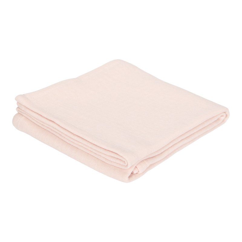 Hydrofiele doek 120 x 120 Pure Soft Pink
