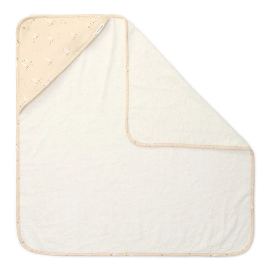 Badcape - Wit - 75 x 75 - Newborn Naturals - Little Goose