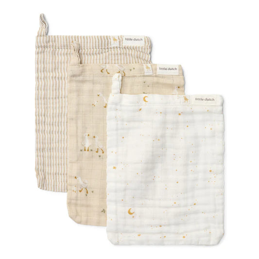 Washandjes set (3-pack) - Little Goose
