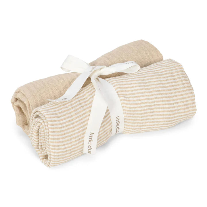 Swaddle - Beige - Essentials (2-pack)