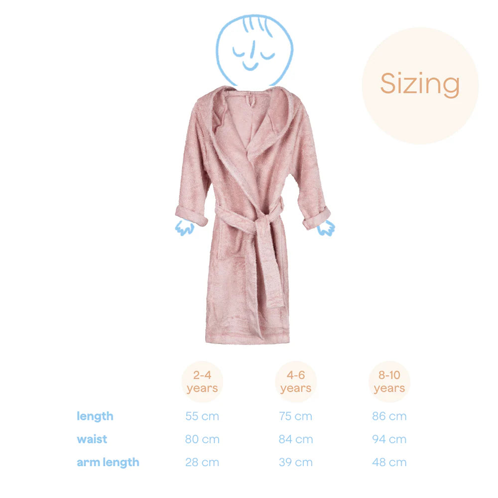 Badjas 2-4 jaar - Moon Blue