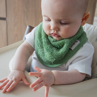 Bandana Bib 36x20cm - Aloe Green
