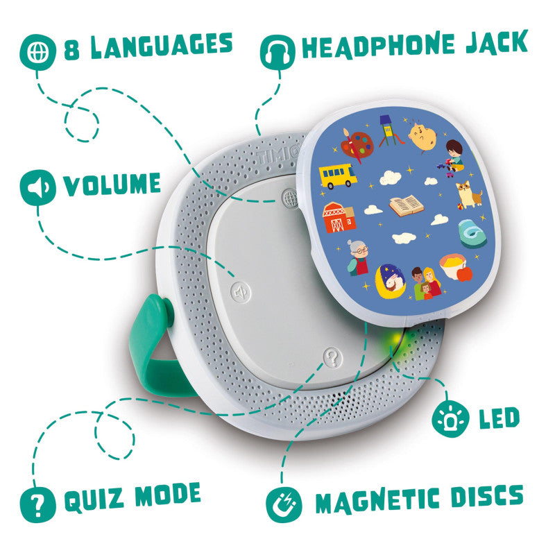 Timio Player + 5 discs Oplaadbaar