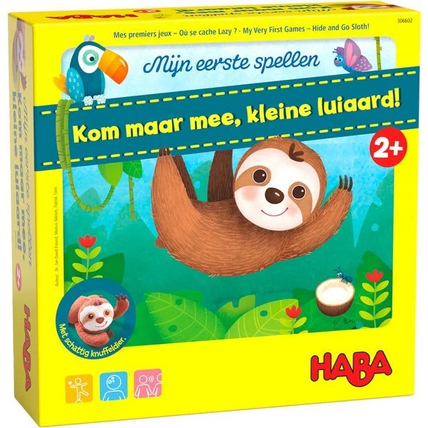 Mijn eerste spellen - Kom maar mee luiaard!